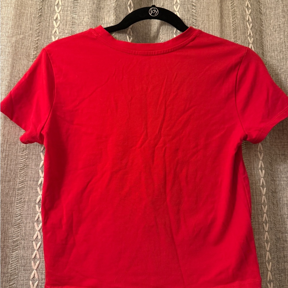 The Simpsons red Bart baby T crop - Picture 2 of 4